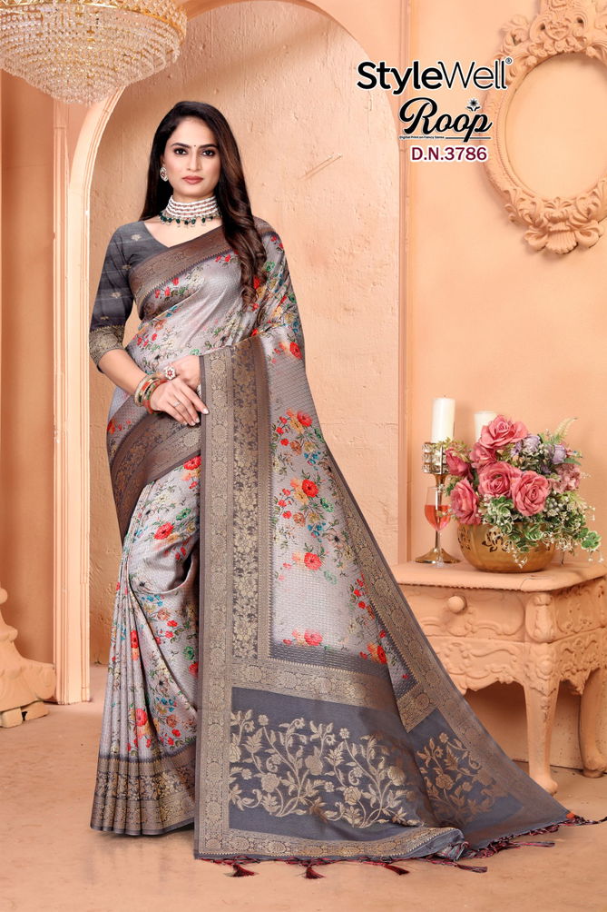 Roop By Stylewell Rich Pallu Designer Sarees Exporters In India